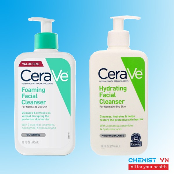 Sữa Rửa Mặt CeraVe Cleanser 473ml
