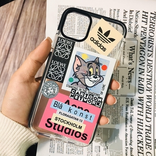 Ốp iphone tom & Jerry cartoon cạnh 5/5s/6/6plus/6s/6splus/7/7plus/8/8plus/x/xr/xs/11/12/pro/max/plus/promax - Awifi S5-1