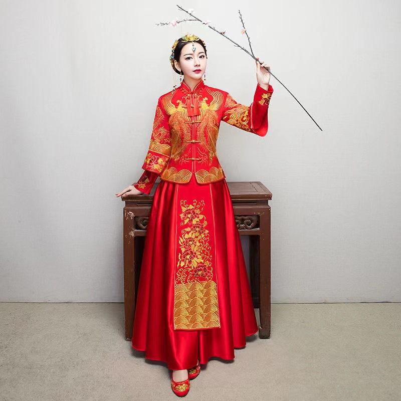 Đầm Cưới Trung Hoa plus size 2022