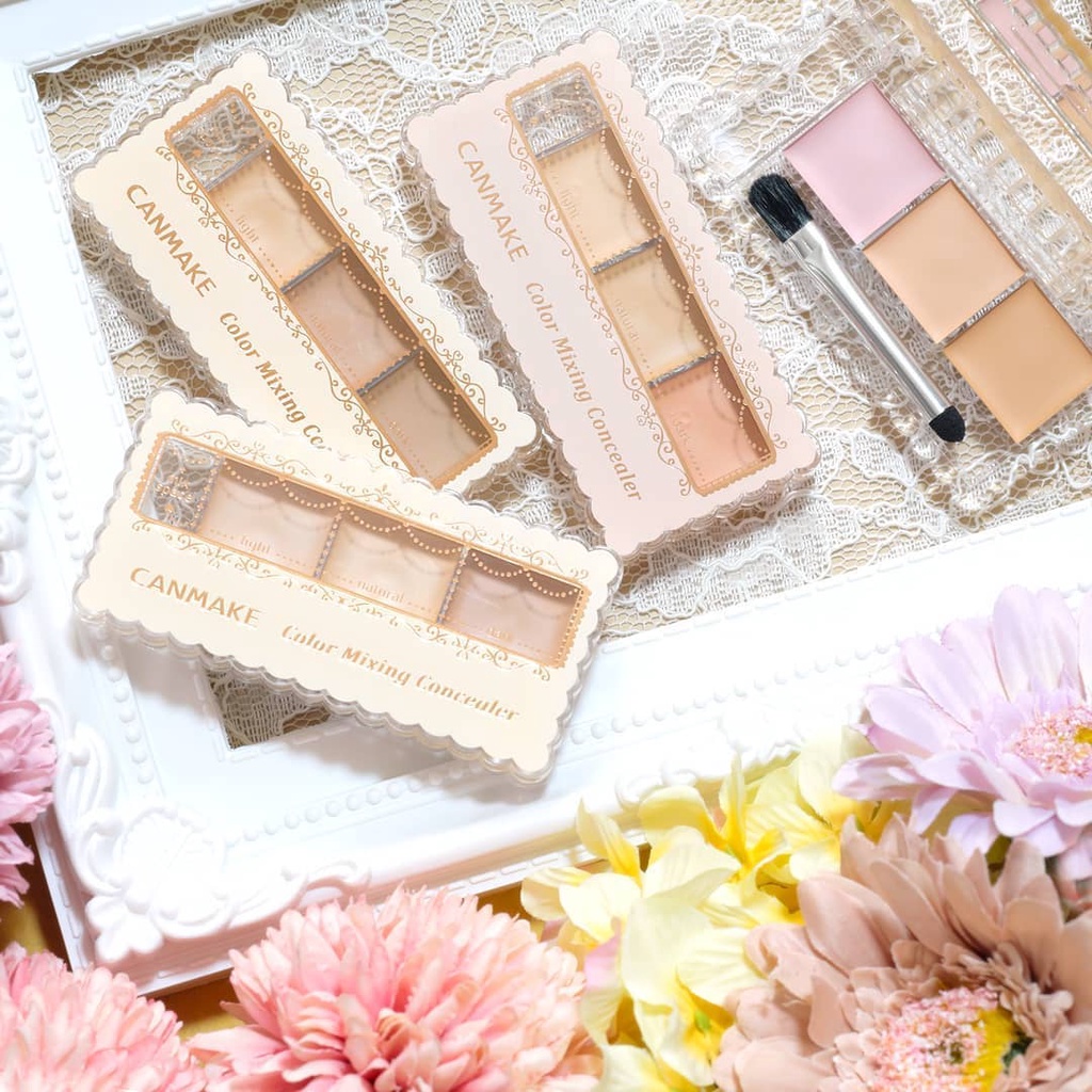 Kem Nền Che Khuyết Điểm Canmake Color Mixing Concealer 3,9g. #01 Light Beige