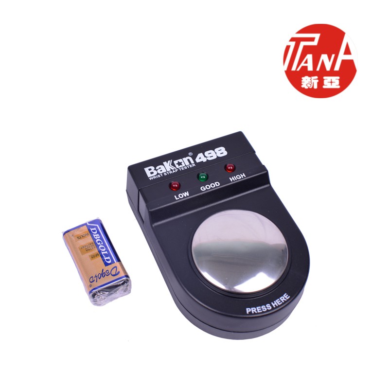 Máy kiểm tra vòng đeo tay chống tĩnh điện BAKON-498 (Hàng Chính Hãng)