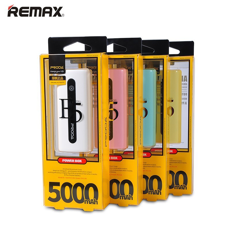 Pin Dự Phòng Remax Proda E5 5000mah