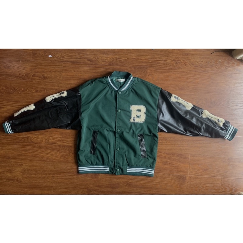 Áo bomber xương hottrend giá rẻ nhất đủ 3 màu.