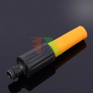 Vòi xịt tưới cây, rửa xe cao cấp 3 chế độ, đầu nối nhanh với ống nước phi 16mm (vàng)