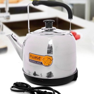 Siêu điện 5 lít cao cấp Fujika _Trắng (Bình Đun Siêu Tốc)