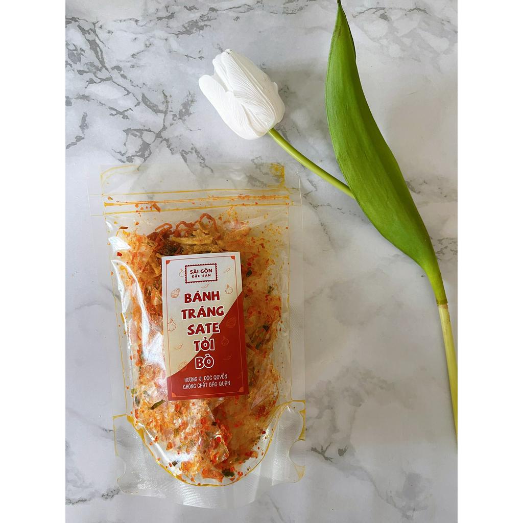 Bánh tráng sa tế tỏi bò Loại đặc biệt ngon Đồ Ăn Vặt Sài Gòn Đặc Sản