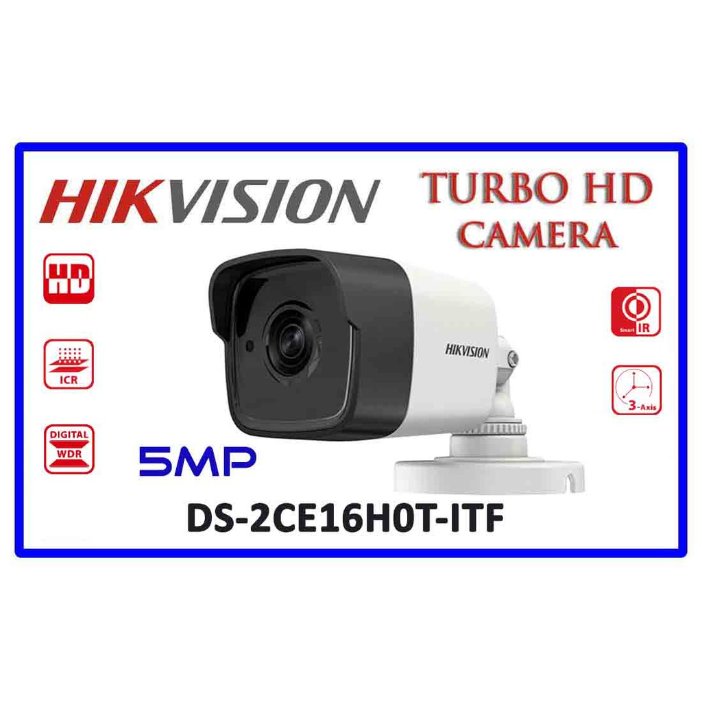 Camera 4 in 1 hồng ngoại 5.0 Megapixel HIKVISION DS-2CE16H0T-ITF