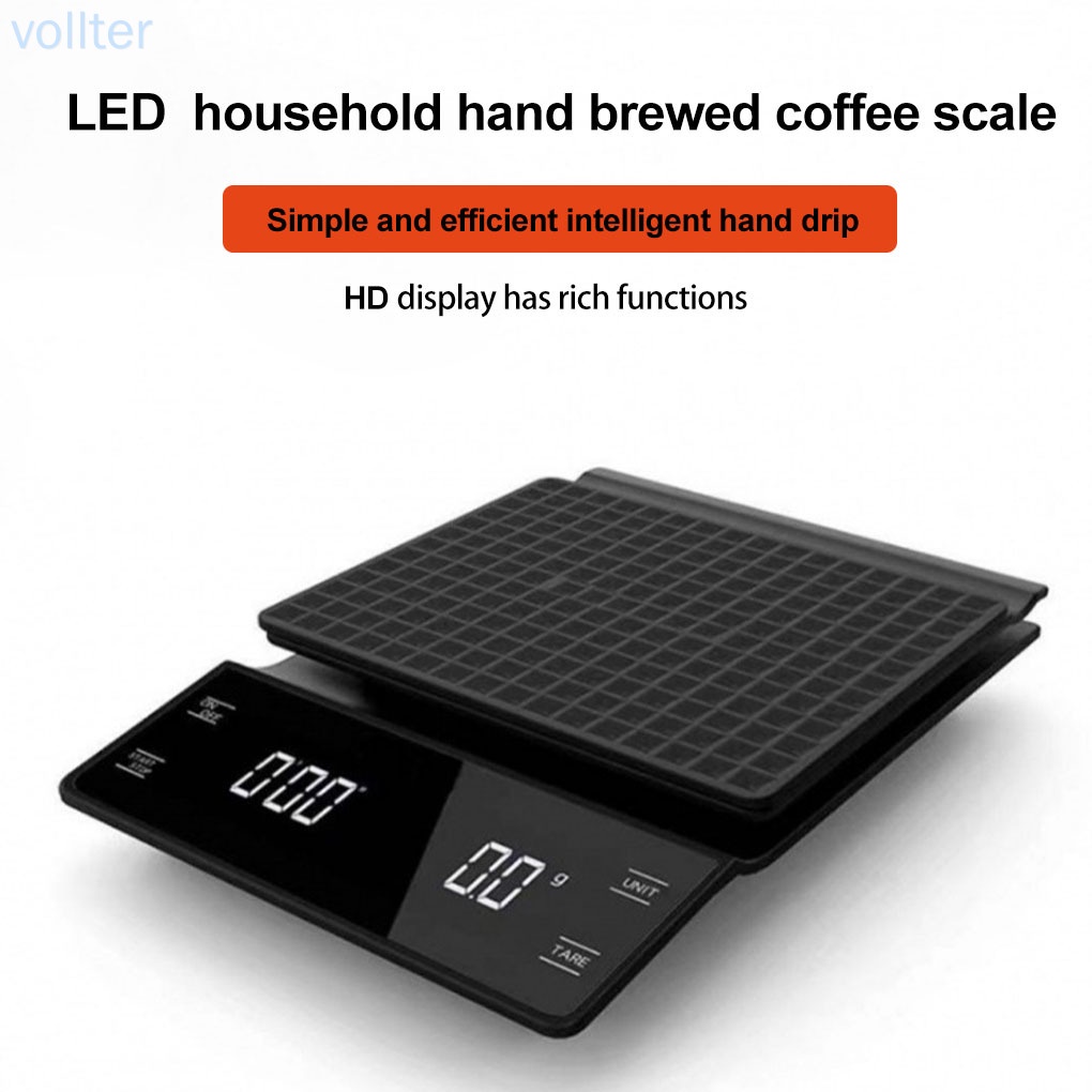 Cân Điện Tử Màn Hình Cảm Ứng LED 3kg/0.1g Độ Chính Xác Cao Tiện Dụng