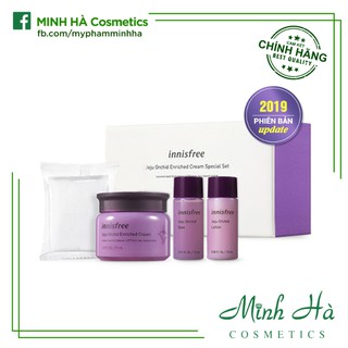 Set dưỡng da chiết xuất từ hoa phong lan Innisfree Jeju Orchid Enriched Cream Special Set