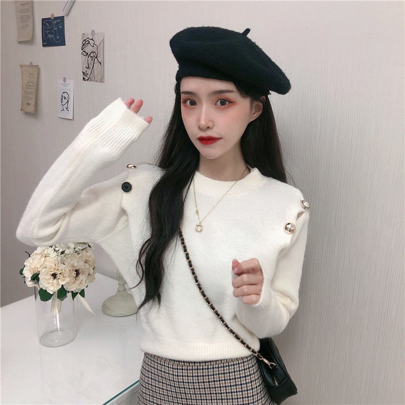 Áo Sweater Trễ Vai Thiết Kế Quyến Rũ Cho Nữ | BigBuy360 - bigbuy360.vn