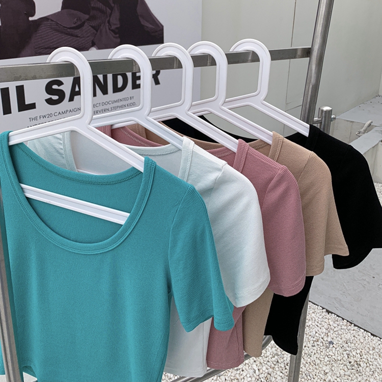 Áo thun COZOK tay ngắn phong cách ulzzang Hàn Quốc thời trang quyến rũ cho nữ