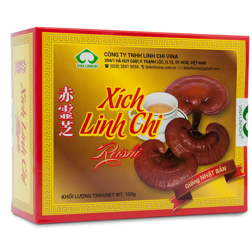 Linh Chi Nhật cắt lát 100g | BigBuy360 - bigbuy360.vn