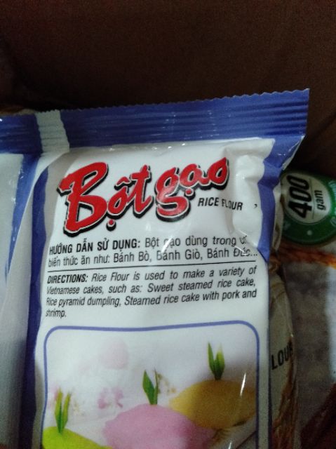 [Mã 77FMCGSALE1 giảm 10% đơn 250K] BỘT GẠO TÀI KÝ LÀM BÁNH BÒ,BÁNH GIÒ,BÁNH ĐÚC ...{ 400G} | BigBuy360 - bigbuy360.vn