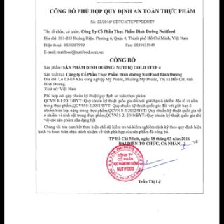 Sữa bột Nuti IQ Gold Step4 900g date2022