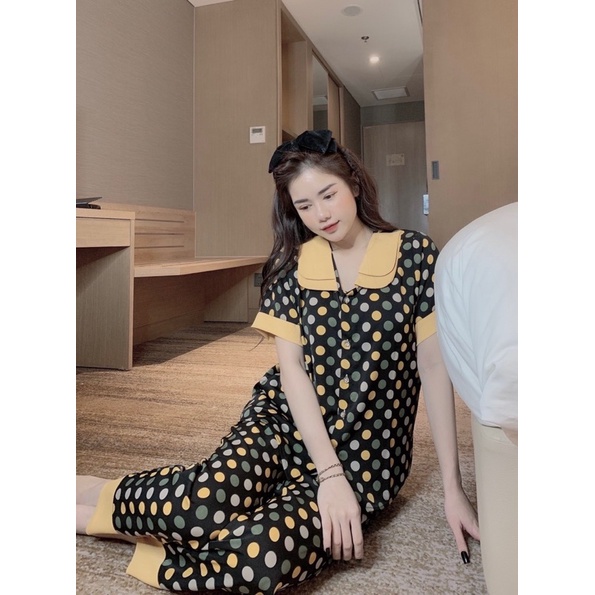 ĐỒ BỘ PIJAMA MẶC NHÀ HOẠ TIẾT HOẠT HÌNH CHẤT SIÊU MÁT | BigBuy360 - bigbuy360.vn