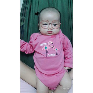 Body set 3 chiếc dài tay cho bé 0-12 tháng (mẫu Cò)