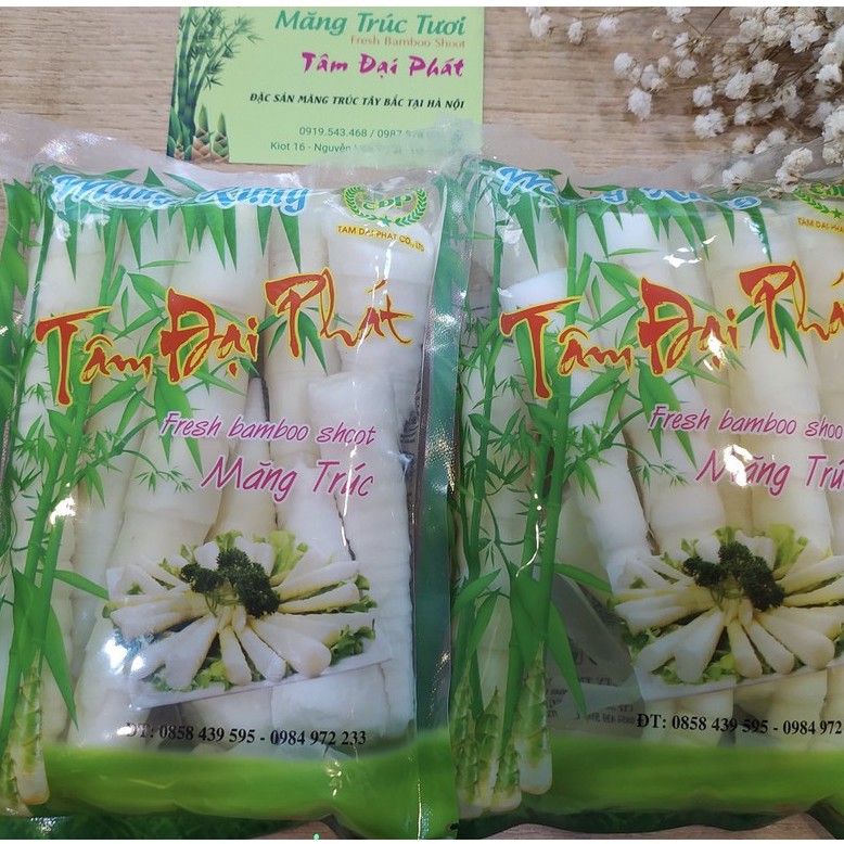 1 thùng 40 gói măng trúc nhỡ Tâm Đại Phát đặc sản Tây Bắc