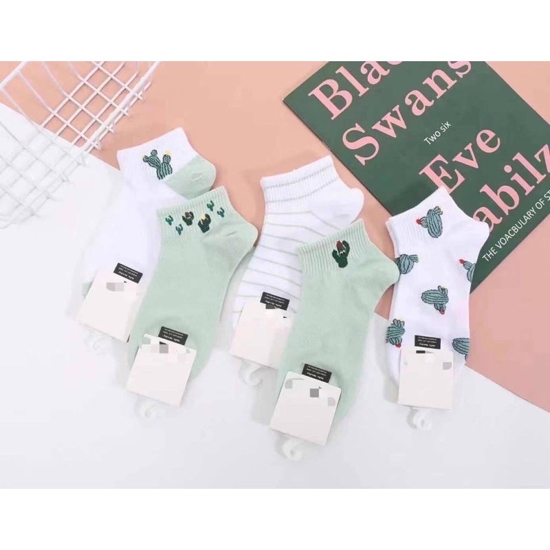 Set 5 đôi tất cổ ngắn