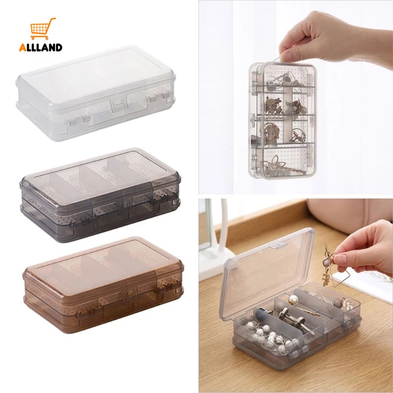 Hộp nhựa đựng trang sức trong suốt tiện lợi