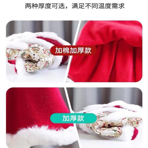 Đầm sườn xám Hán phục thời trang năm mới xinh xắn cho bé gái