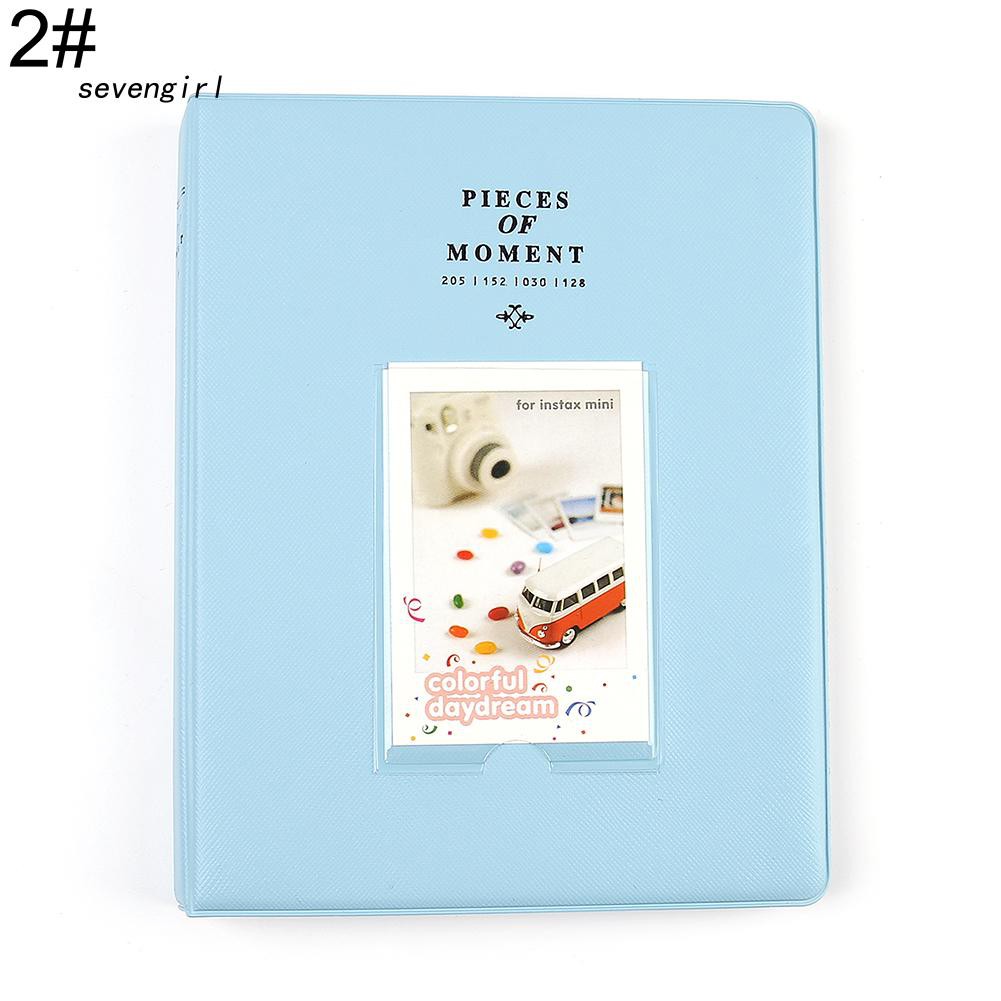 Album trang trí ảnh 128 ngăn 3 inch thiết kế bìa phối hình máy ảnh dễ thương sang trọng