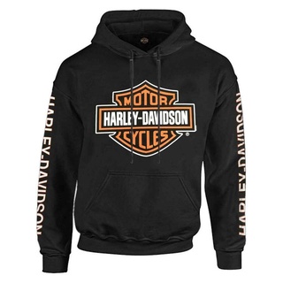 Áo hoodie Chất Liệu cotton In Hình logo Harley Davidson Thời Trang Thu Đông Cho Nam