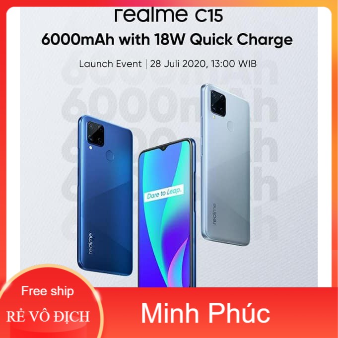 Điện Thoại Realme C15 (4-64G) - Hàng Chính Hãng | BigBuy360 - bigbuy360.vn