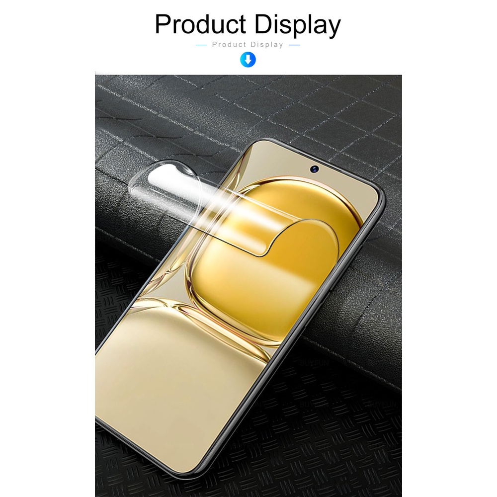 Bộ 4 Kính Cường Lực Hydrogel Bảo Vệ Màn Hình Cho Huawei P50 P50 Pro P 50 P50Pro P50 4G