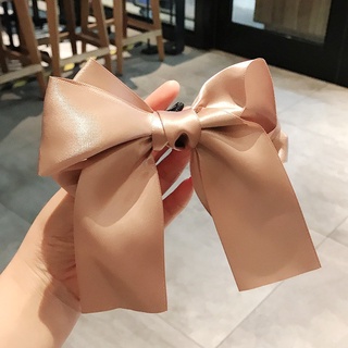 Buộc tóc Phi lụa Hàn Quốc B128 nơ to dễ thương 7 màu