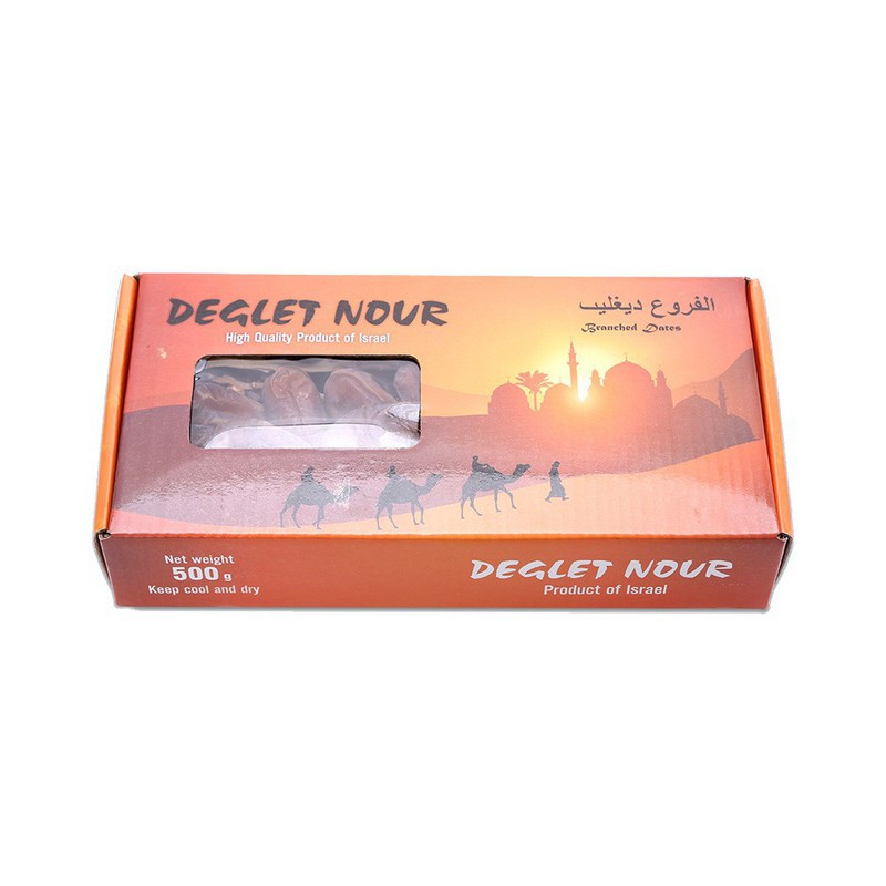 Chà Là Sấy Khô Nguyên Cành 3 con lạc đà - hộp  500g | BigBuy360 - bigbuy360.vn