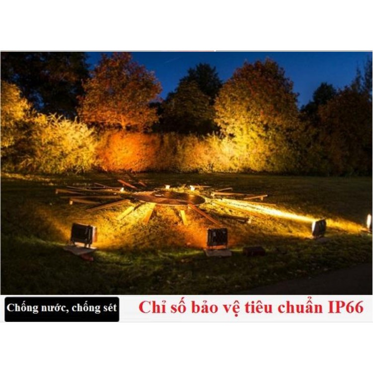 Combo 5 Đèn Led pha HL 50w đủ công suất đèn sân vườn đèn pha led giá rẻ