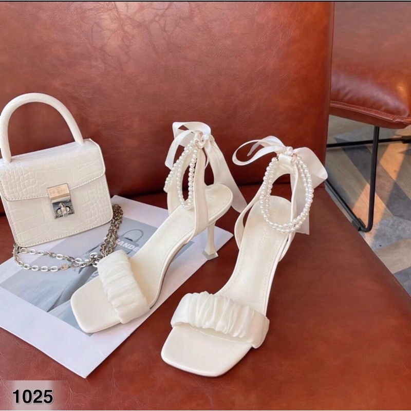 SANDAL CAO GÓT 6PHÂN quai Ngọc
