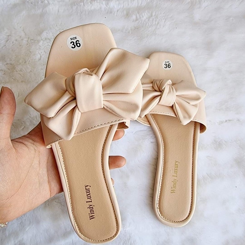 Dép nơ luxury cao cấp