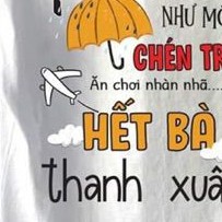 Áo thun nữ 💗FREESHIP💗áo in chữ thanh xuân như một chén trà