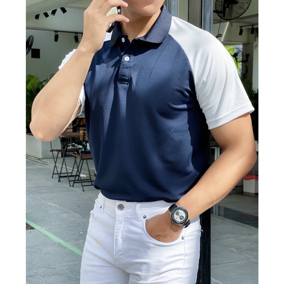 Áo polo nam cổ bẻ vải cá sấu Cotton xuất xịn,chuẩn form, sang trọng - thanh lịch TB014