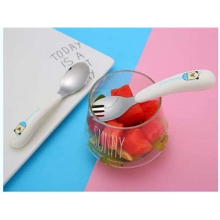 SET MUỖNG NĨA INOX BABYLOVE