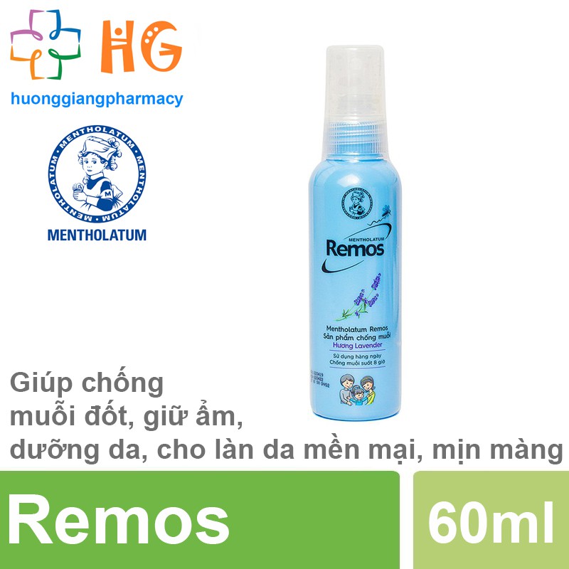 Xịt chống muỗi Remos mentholatum