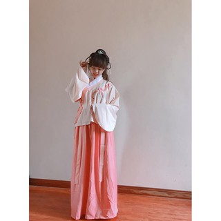 Váy cổ trang vạt chéo