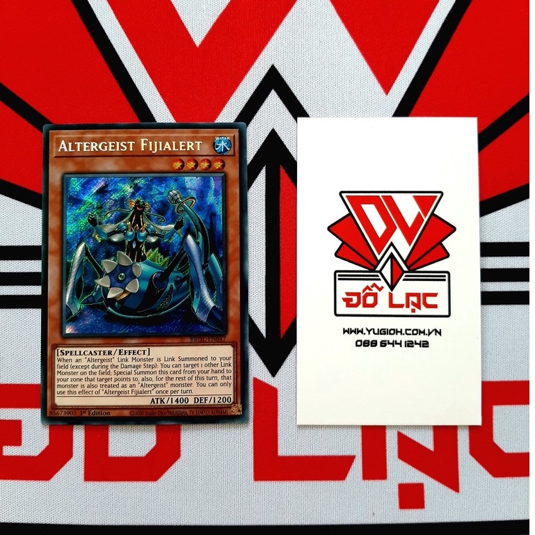 Thẻ Bài Yugioh Monster Altergeist Fijialert - BROL-EN047 - Secret Rare 1st Edition