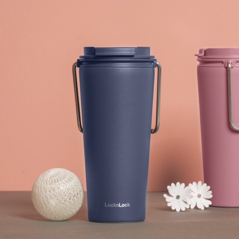 LHC4269NVY - LY GN LOCKnLOCK BUCKET TUMBLER 540ML - MÀU XANH NAVY