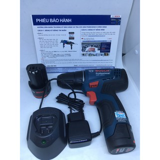 [CHÍNH HÃNG] Máy khoan dùng pin Bosch GSR 120-LI GEN II