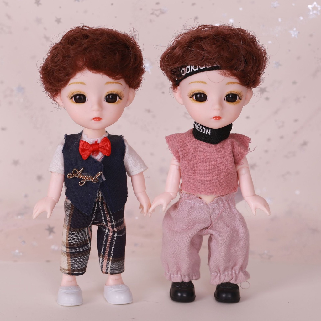 Đầm Công Chúa Mini 17cm Hóa Trang Công Chúa Cho Búp Bê Barbie Dễ Thương