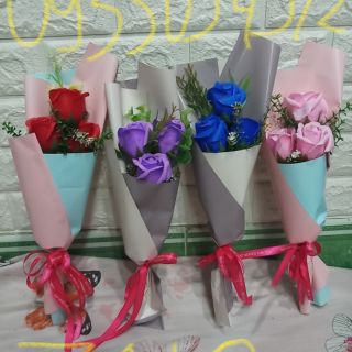 Bó hoa sáp 3 bông mẫu mới