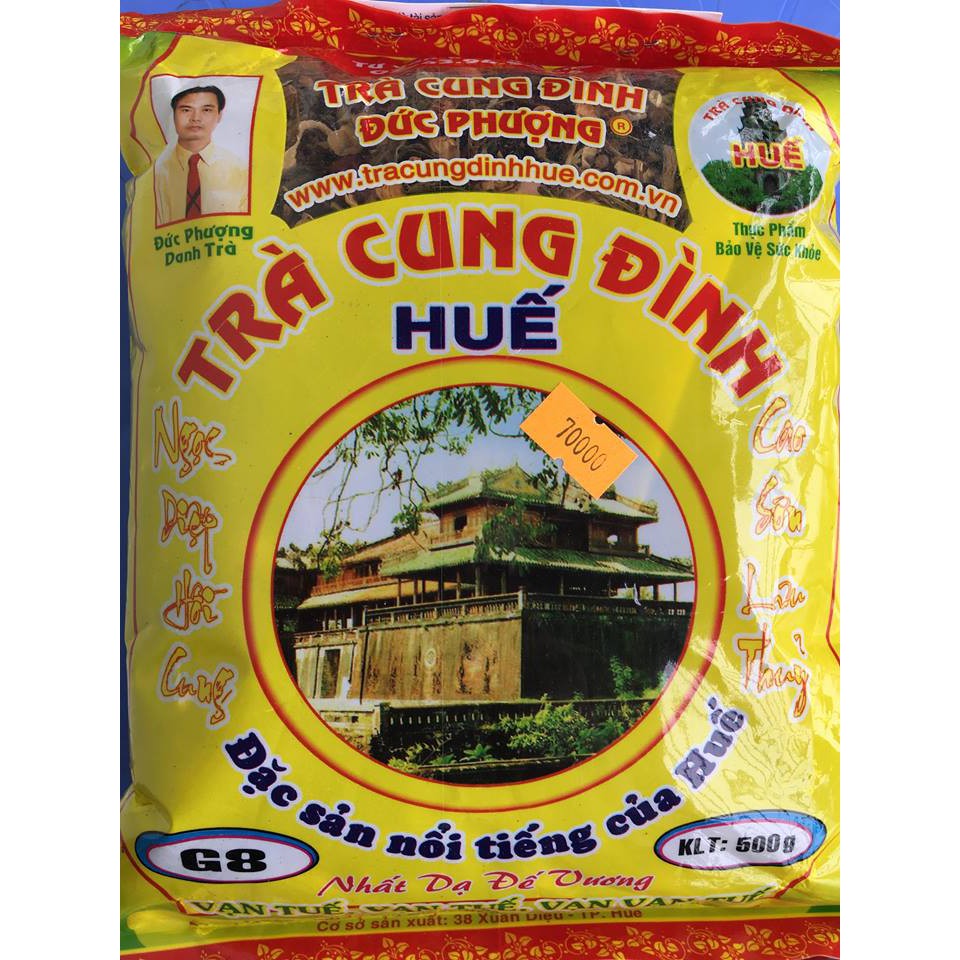 Trà Cung Đình Huế Đức Phượng G8 500gr - Trà Thảo Mộc | BigBuy360 - bigbuy360.vn