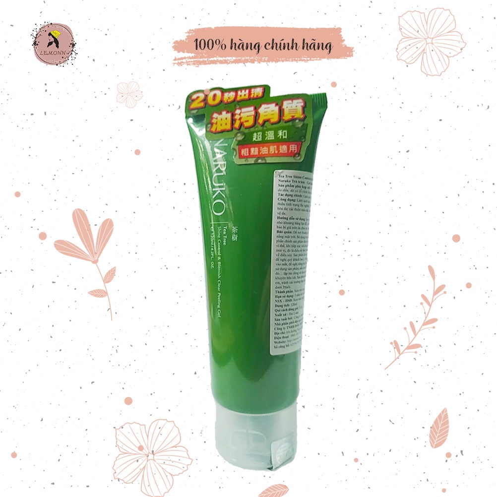 Gel Tẩy Tế Bào Chết Naruko Tẩy Da Chết Naruko Tràm Trà Bản Đài