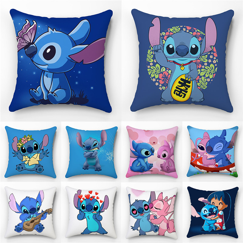 Vỏ Gối In Hình Stitch Hiện Đại Trang Trí Nhà Cửa / Văn Phòng / Phòng Khách