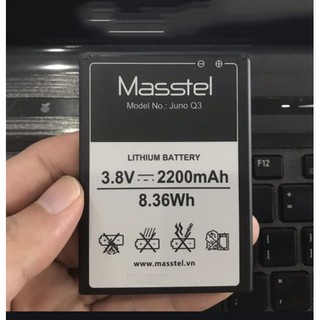 PIN MASSTEL JUNO Q3 ( LOẠI 1 BẢO HÀNH 6 THÁNG )
