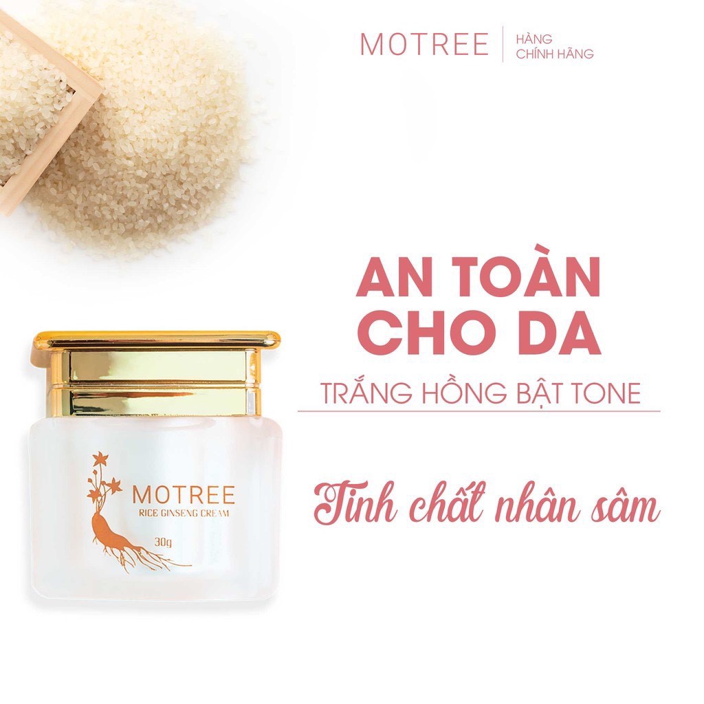 Cấy trắng men GẠO SÂM NÚI - RICE GINSENG CREAM