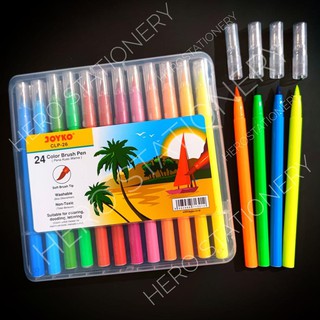 Set 24 Cọ Trang Điểm Đầu Lông Mềm Có Thể Giặt Được CLP-26 D350)