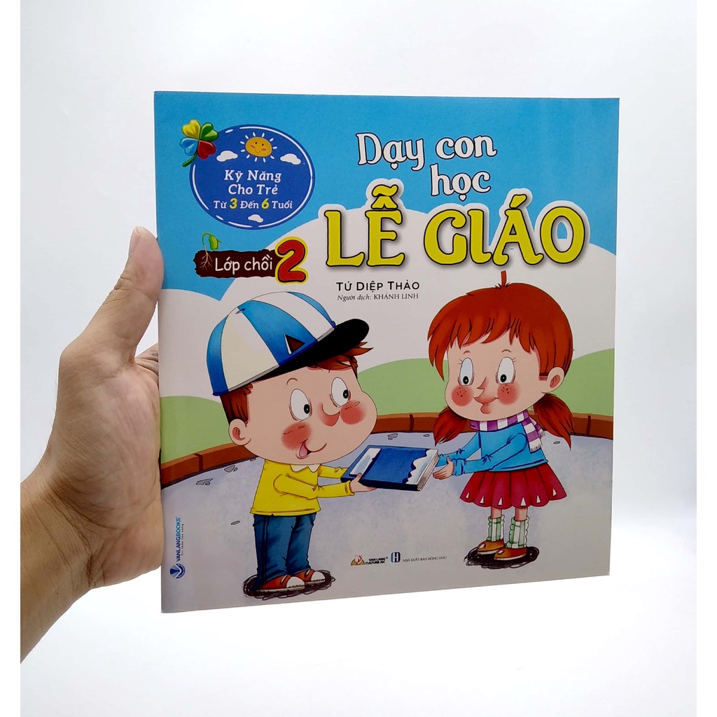 Sách Dạy Con Học Lễ Giáo - Lớp Chồi 2 (Tái Bản) - VLG